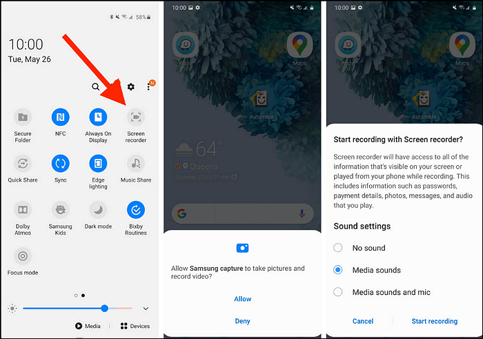 youtube-video's opnemen op Android