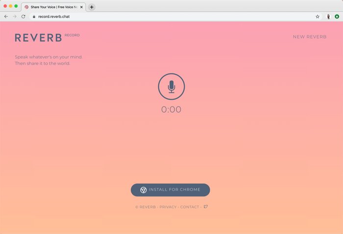 Reverb-audiorecorder