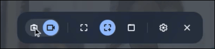 Chromebook-schermopname