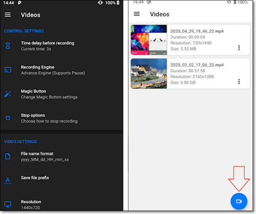 Interne audiorecorder geen root - Android