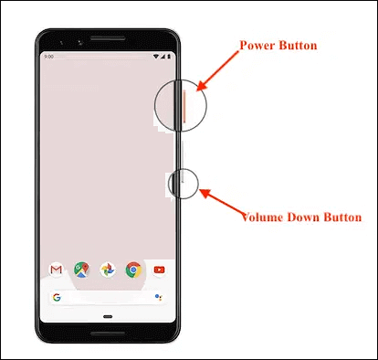 screenshot sneltoets op Android