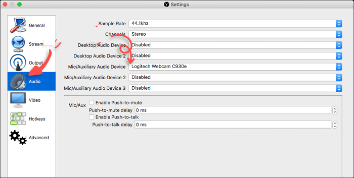 Opname webcam met OBS