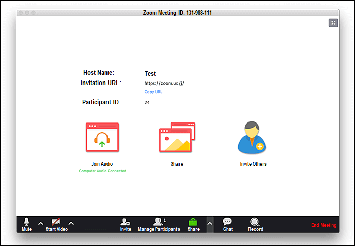Een webinar opnemen op zoom