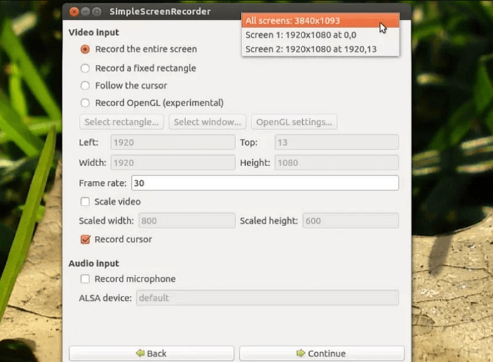 Open source schermrecorder