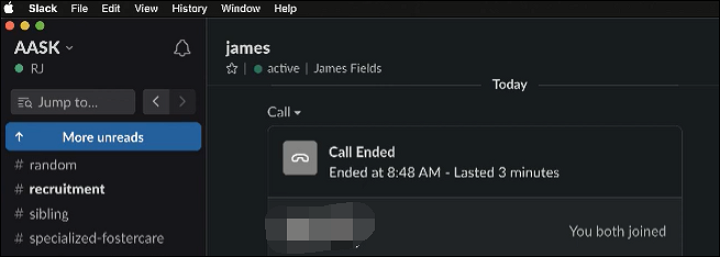 slap videogesprek op mac