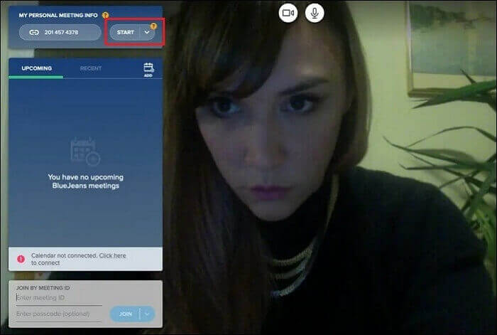 vergadering beginnen