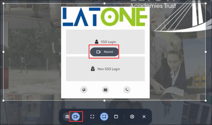 schermopname op Chromebook