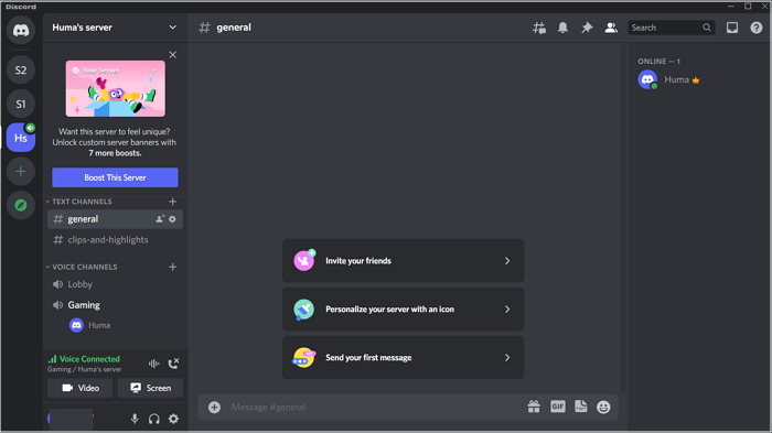 Installeer Discord