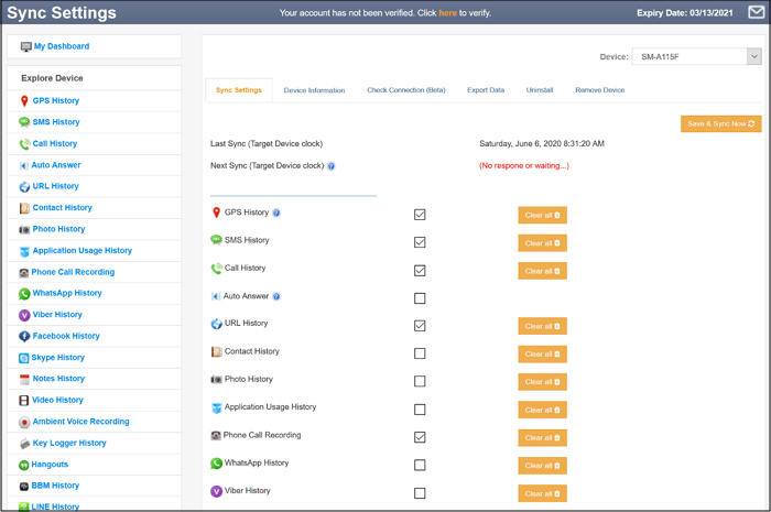 TTSpy verborgen oproeprecorder