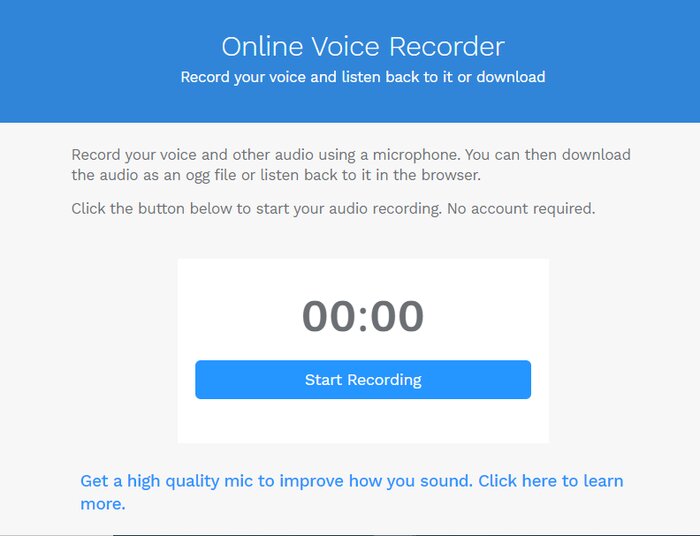 Chrome-audiorecorder