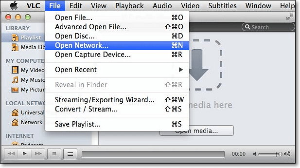Beste gratis schermrecorder - VLC