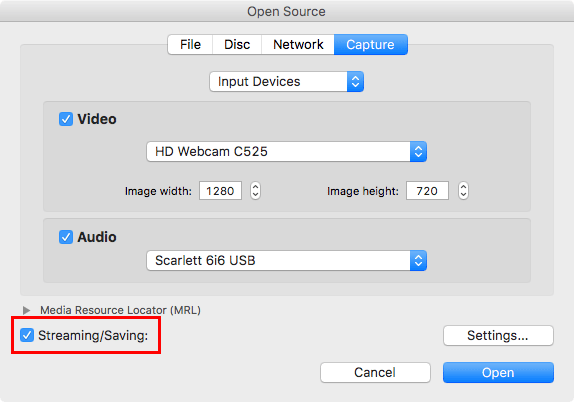 de video-instellingen wijzigen