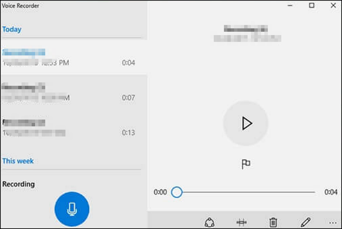 windows voicerecorder