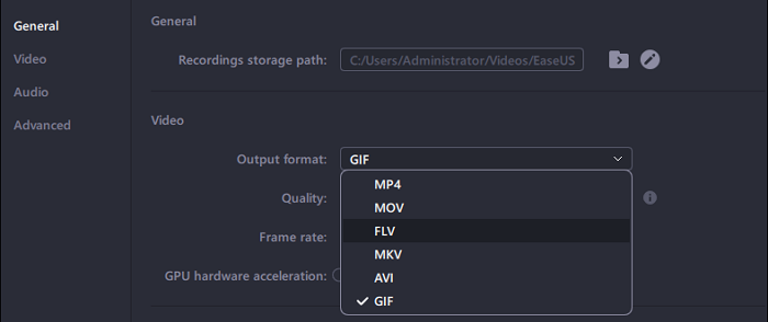 audio- of video-instelling voor zoomvergadering