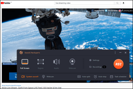 Inspecteren Scherm Vermenigvuldiging 2022 | Streaming video opnemen op Windows 10/Mac - EaseUS