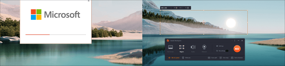 Meerdere schermen opnemen