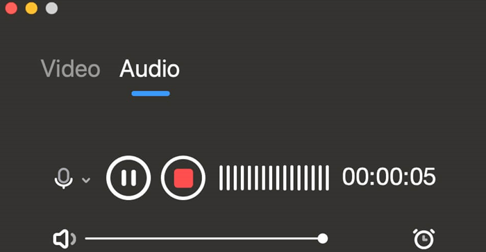 Audio opnemen op mac