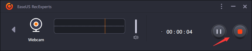 stop met opnemen webcam