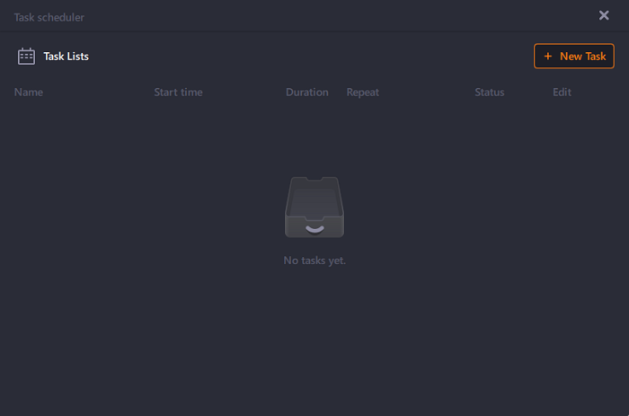 Een nieuwe taak toevoegen