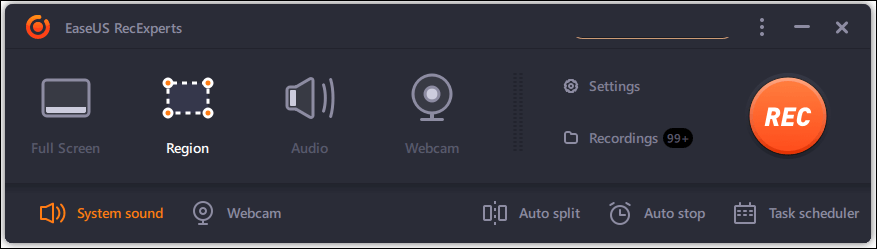 hoofdinterface: