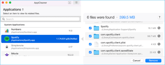appcleaner om apps te verwijderen