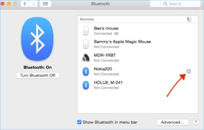 klik-x-knop-van-bluetooth-apparaat
