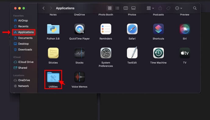 Open hulpprogramma's in MacOS