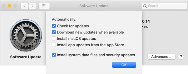hoe macos automatische updates te stoppen