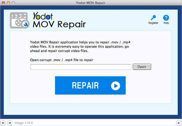 video reparatie voor mac - yodot mov reparatie