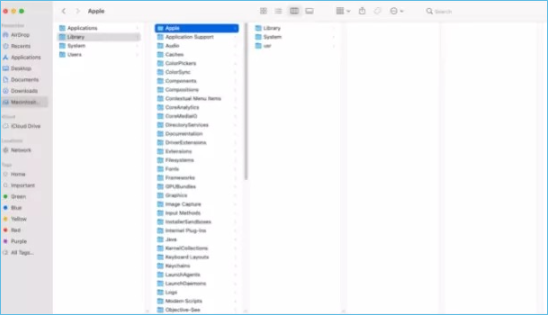 bibliotheekmap openen