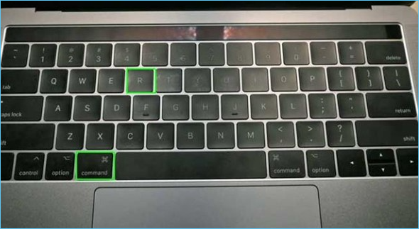 selecteer commando en R