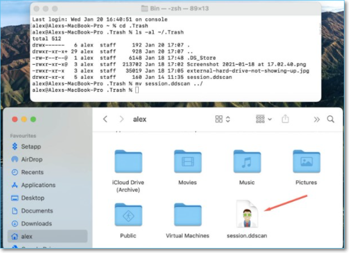 Herstel verwijderde bestanden Mac Terminal en betere alternatieven EaseUS
