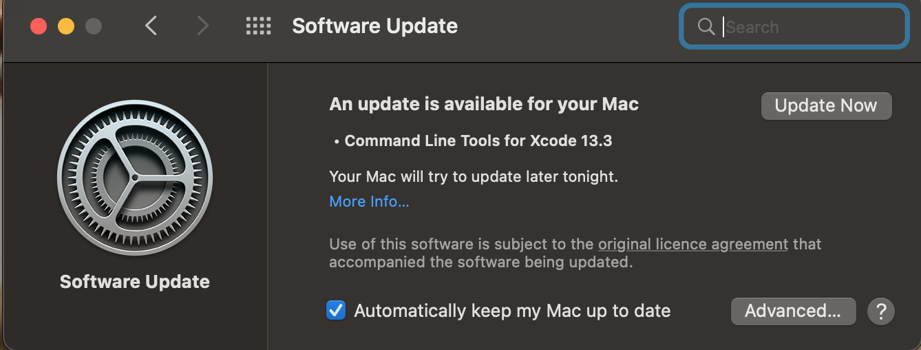 upgrade nu macos-update