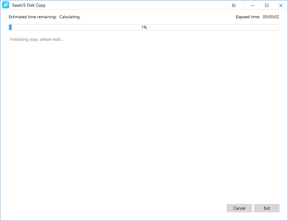 klik op doorgaan om officieel te starten