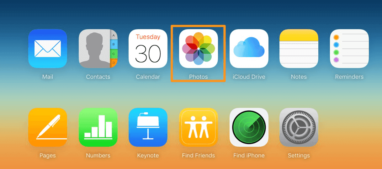Foto's uit iCloud Drive extraheren