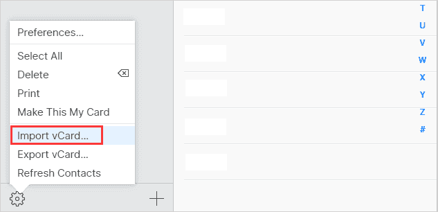 CSV-bestand importeren naar iPhone-contacten