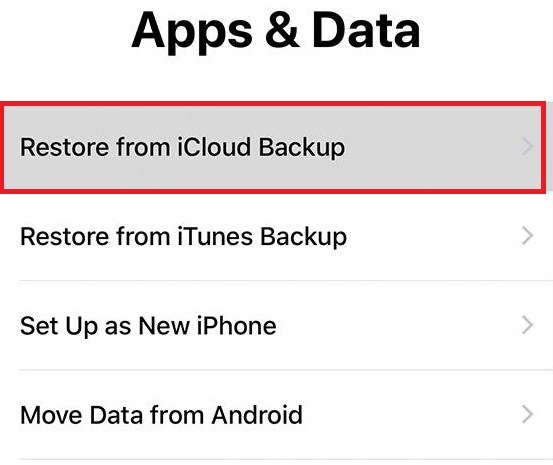 Hoe WhatsApp over te zetten van iPhone naar iPhone via iCloud Backup