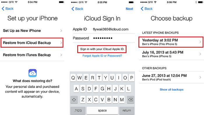 iPhone instellen als nieuw
