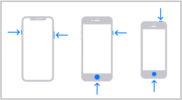 Maak een screenshot op iPhone