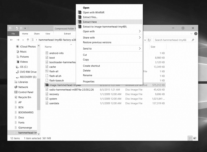 downgrade android 6.0 marshmallow naar 5.1 lolly stap 2