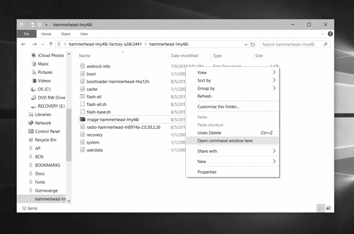 downgrade android 6.0 marshmallow naar 5.1 lolly stap 3