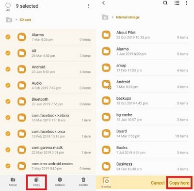 Android-gegevens ophalen via SD-kaart