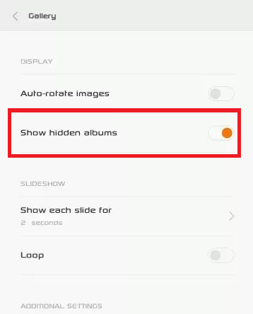 hoe verborgen afbeeldingen op Android te bekijken