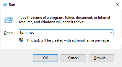 Controleer de tpm-ondersteuningsstatus