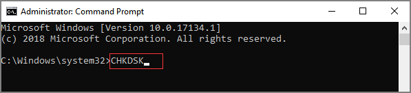 Afbeelding van CHKDSK