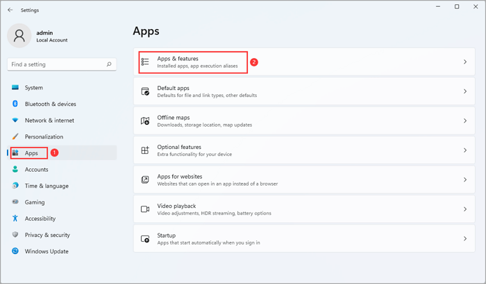 achtergrond-app sluiten - Windows 11