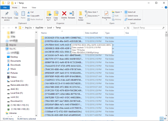 tijdelijke bestanden verwijderen