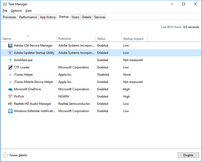 Windows 10 versnellen - opstartprogramma's uitschakelen