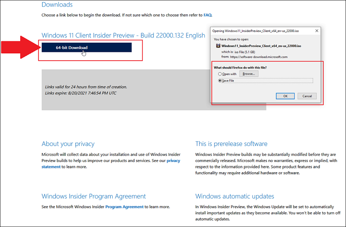 iso-bestand downloaden