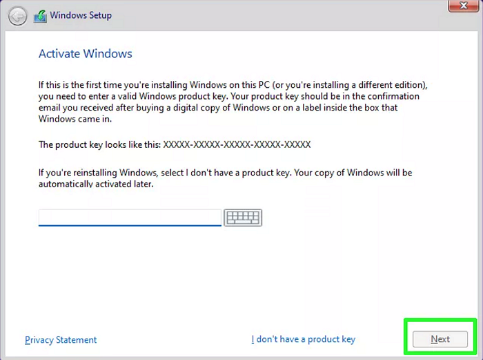 productsleutel toevoegen